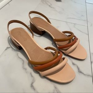 New Madewell Addie Strappy Sandal